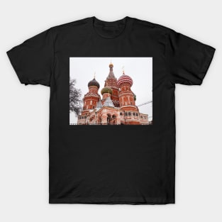 St. Basil's Cathedral in Moscow, Russia T-Shirt